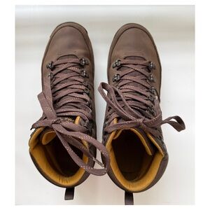 North Face Brown Back-To-Berkeley Leather Hiking Boots